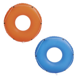 Inflatable Pool Float Bestway Ø 119 cm Blue Orange