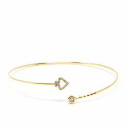 Ladies' Bracelet Shabama Mews Brass gold-plated