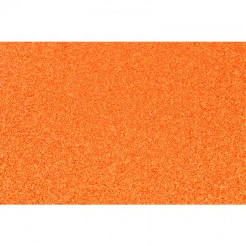 Eva Rubber Fama Glitter Orange 50 x 70 cm (10 Pieces)