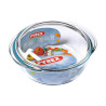 Casserole with lid Pyrex Essentials Transparent Glass