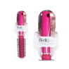 Round Brush Fuchsia Silicone Plastic (12 Units)