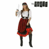 Costume for Adults Th3 Party Multicolour Pirates (3 Pieces)