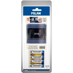 Pencil Sharpener Milan 1918 Electric Navy Blue