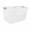 Storage Box with Lid Thais Dem Thais 80 L 66 x 44 x 38 cm (2 Units)