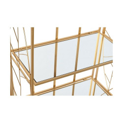 Shelves DKD Home Decor Golden Metal Mirror 60 x 32 x 181,5 cm