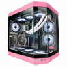 ATX Semi-tower Box Mars Gaming MC-3T Pink