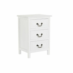 Nightstand DKD Home Decor White Natural Fir 47 x 36 x 67 cm