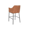 Stool DKD Home Decor Black Camel Metal 59 x 60 x 107 cm