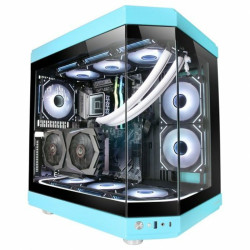 ATX Semi-tower Box Mars Gaming MC-3T  Blue Black