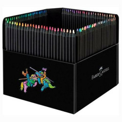 Colouring pencils Faber-Castell Black Edition Multicolour (6 Units)