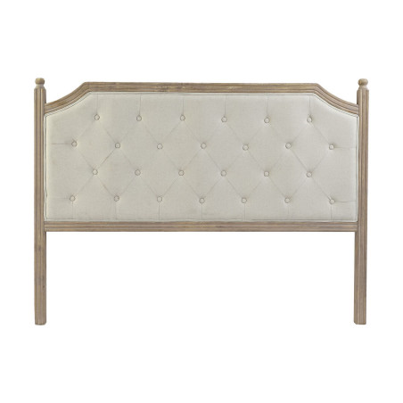 Headboard DKD Home Decor 160 x 6 x 120 cm Natural Beige Rubber wood