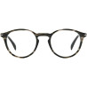 Unisex' Spectacle frame David Beckham DB 1049