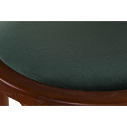 Stool DKD Home Decor Green Dark brown 43 x 43 x 108 cm