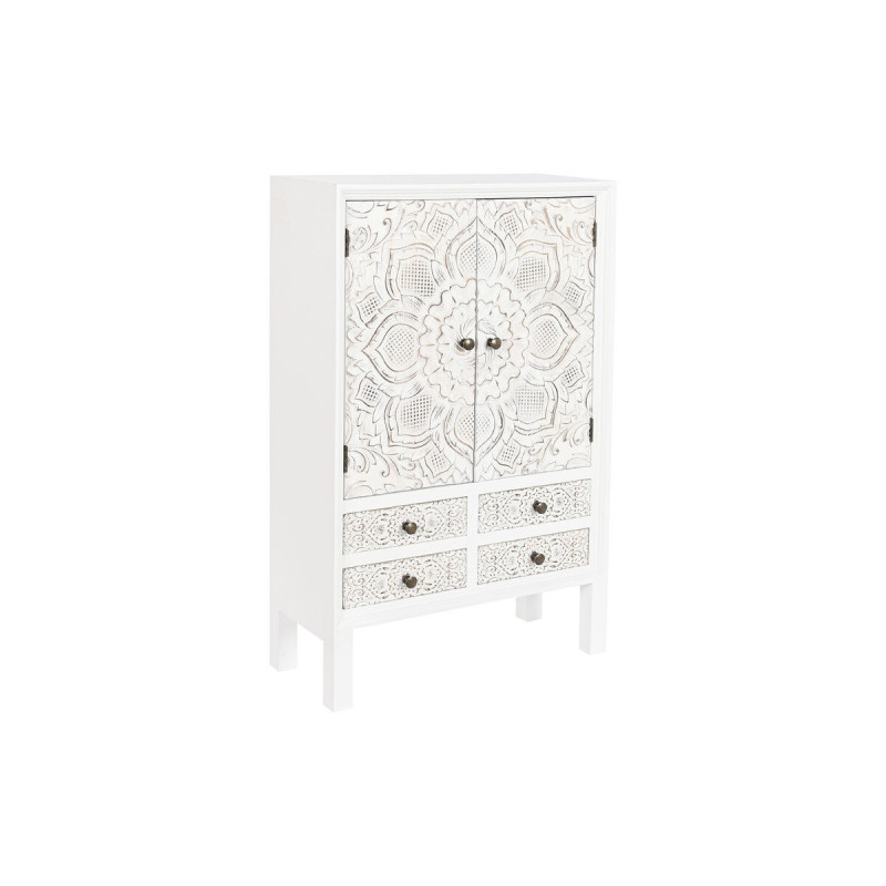 Sideboard DKD Home Decor White Fir MDF Wood 63 x 26 x 100 cm