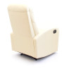 Reclining Armchair Astan Hogar Relax Manual Cream Synthetic Leather