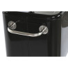 Portable Fridge DKD Home Decor 74 x 43 x 83 cm Black Steel Aluminium polypropylene 56 L