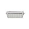 Set of Kitchen Dishes Disposable With lid Aluminium 22,4 x 7,4 x 11,5 cm (12 Units)