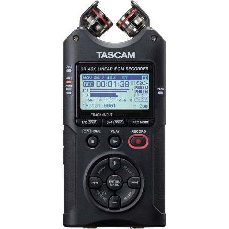 Recorder Tascam DR-40X Blue Black