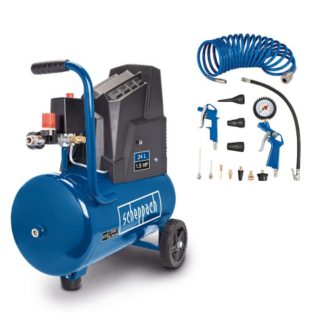 Air Compressor Scheppach HC30o 1100 W 8 bar 24 L