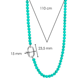 Ladies' Necklace Ti Sento 3980TQ/110