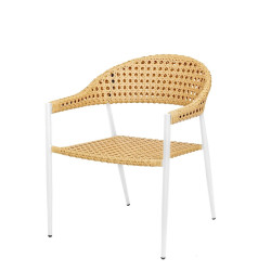 Garden chair Niva White