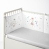 Cot protector Cool Kids Jungle 60 x 60 x 60 + 40 cm