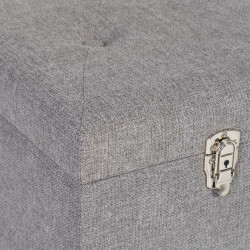 Chest Synthetic Fabric Wood