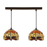 Ceiling Light Viro Amber Iron 60 W 50 x 20 x 20 cm