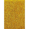 Paper Fama Glitter Eva Rubber Golden 50 x 70 cm (10 Units)