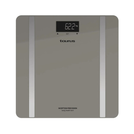 Digital Bathroom Scales Taurus INCEPTION Grey 180 kg