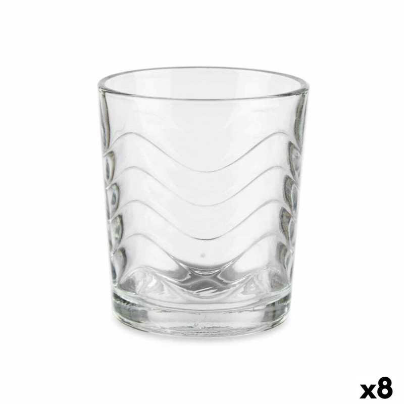 Set of glasses Transparent Glass 260 ml (8 Units) 6 Pieces