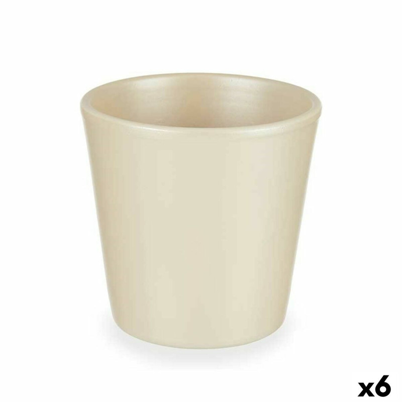 Plant pot Ø 17 cm champagne (6 Units)