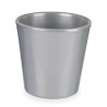 Plant pot Ø 17 cm Silver (6 Units)