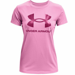 Women’s Short Sleeve T-Shirt Under Armour Graphic Pink