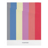 Top sheet Pantone Stripes 210 x 270 cm (Double)