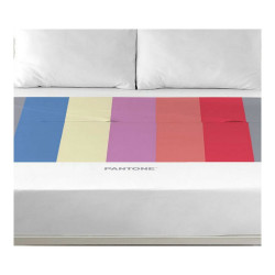 Top sheet Pantone Stripes 210 x 270 cm (Double)