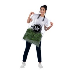 Costume for Adults My Other Me Marihuana One size Green (2 Pieces)