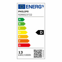 LED lamp Philips D 120 W 13 W E27 2000 Lm 12,4 x 17,7 cm (4000 K)