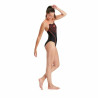 Women’s Bathing Costume Speedo Medley Logo Medalist Black