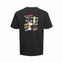 Men’s Short Sleeve T-Shirt Jack & Jones Jcosnoopy Black