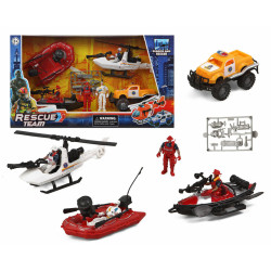 Vehicle Playset Rescue team 50 x 28 cm