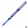 Roller Pen Pilot V Ball 0,7 mm Blue (12 Units)