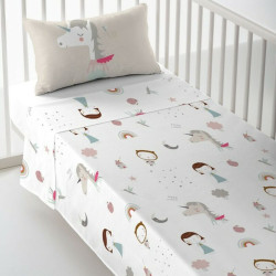 Cot Bedding Set Haciendo el Indio Pink Unicorn