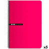 Notebook ENRI Graph paper Red Din A4 (5 Units)