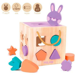 Educational game Milan Rabbit 17 Pieces