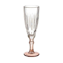 Champagne glass Crystal Brown 6 Units (170 ml)