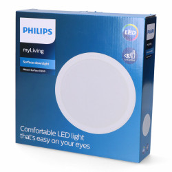 LED Flush-fitting ceiling light Philips Downlight 24 W (4000 K)