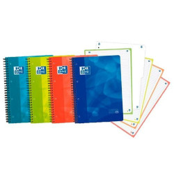 Notebook Oxford European Book 4 Multicolour A4 5 Pieces