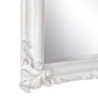 Mirror 46 x 6 x 147 cm Crystal Wood White