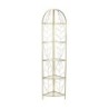 Shelves DKD Home Decor Golden Metal Mirror 33 x 33 x 181,5 cm (1)